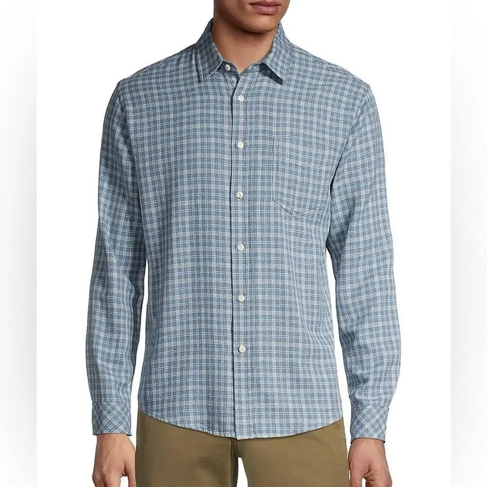 RAILS Lennox Button-Front Shirt XXL